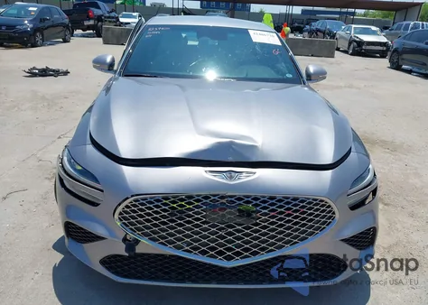 2024 Genesis G70 2.5T Rwd из США, поврежденный, VIN KMTG34SC0RU139993